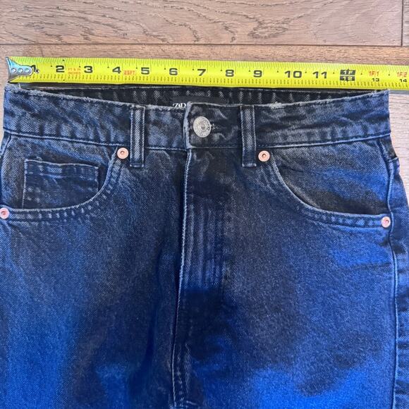 Zara Black 90s Mom Fit Jeans size 2 - Picture 8 of 12